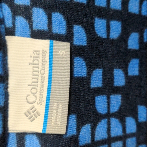 Columbia Women's Blue & Pink Fleece Activewear 1/4 Zip Jacket. Size S - Picture 2 of 6